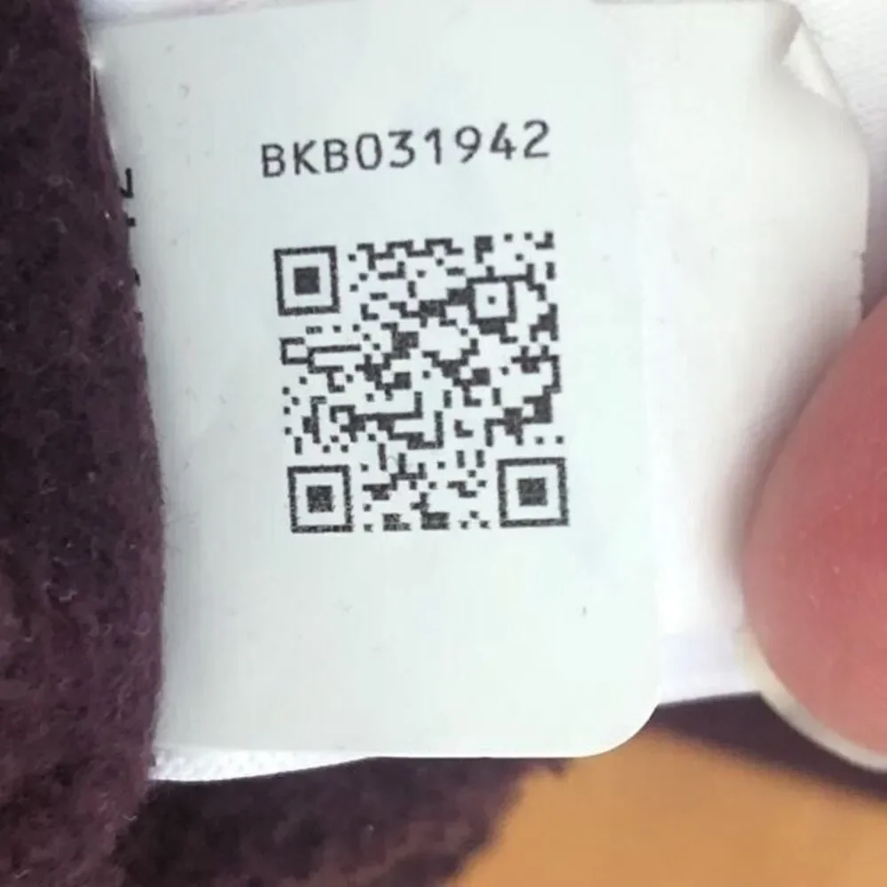 The North Face Men's‎ Maroon Small Fleece Lined Distressed Bear Hoodie Pullover